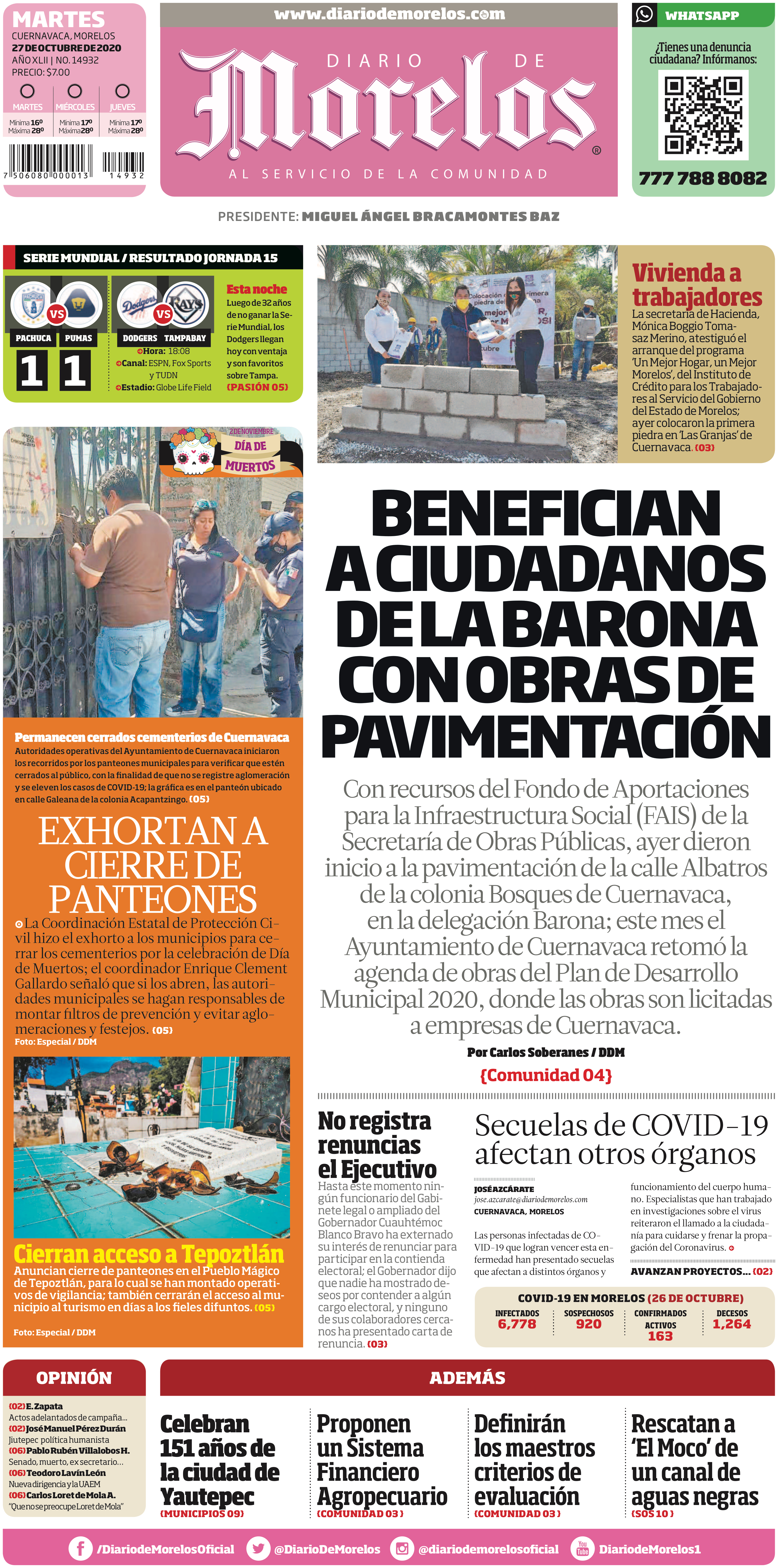 Edición Impresa de hoy - Diario de Morelos
