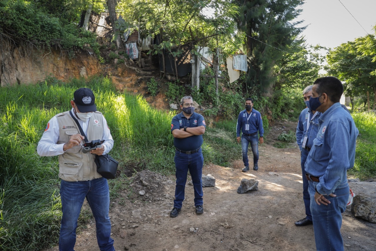 Evalúa CEPCM agrietamientos en la colonia Vista Hermosa de Jiutepec - Vimarsana News