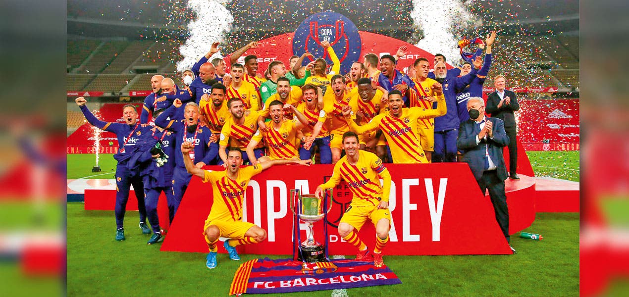 Barcelona gana la Copa del Rey