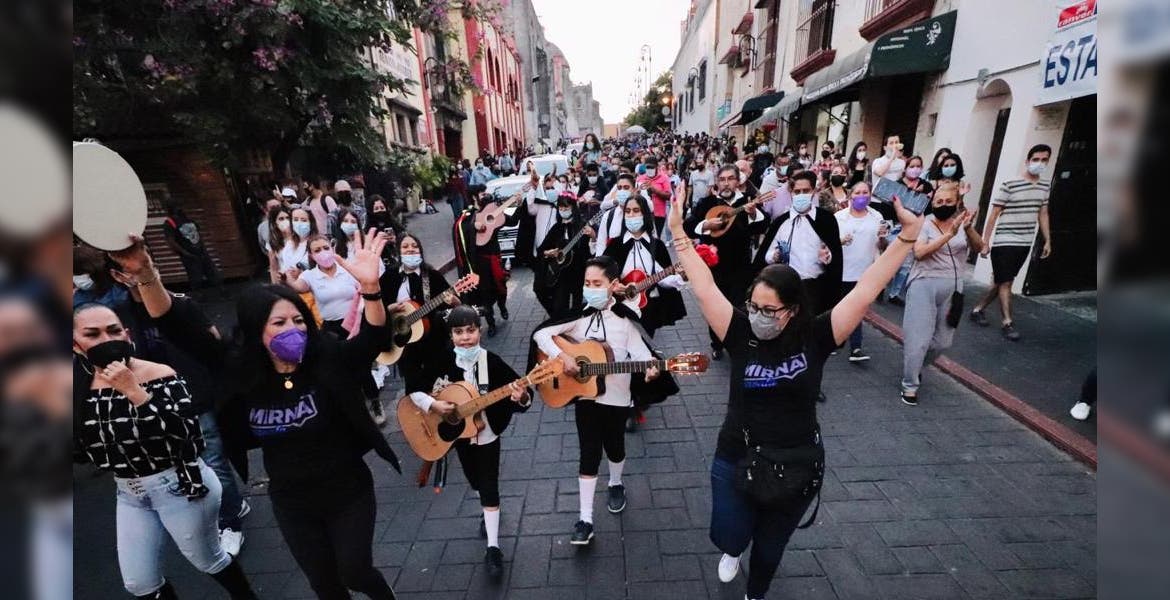 Un éxito la callejoneada convocada para festejar el Día del Músico en Cuernavaca