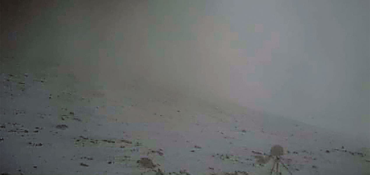 Cae fuerte nevada en el Popocatépetl