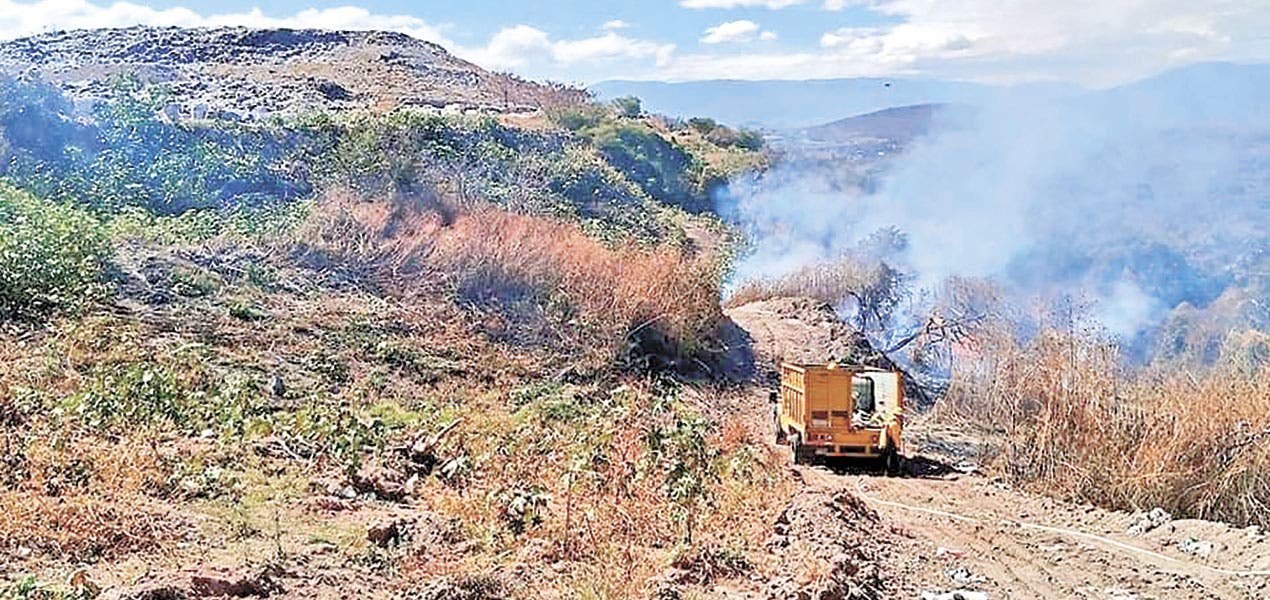 Previenen incendio en El Jabonero, de Mazatepec