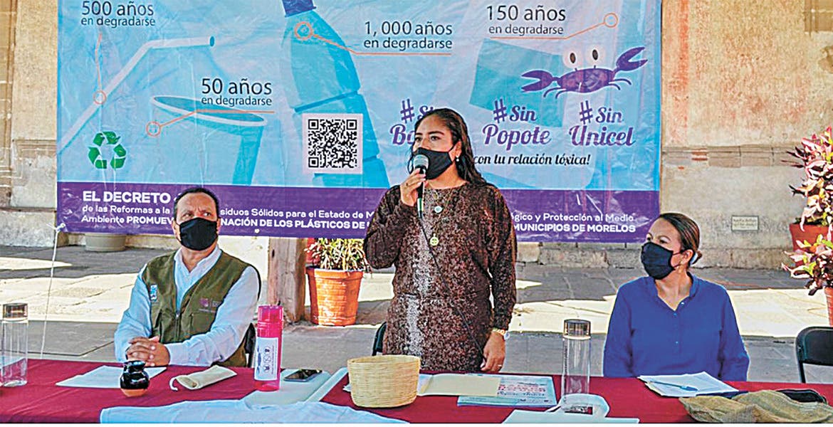 Se suman a campaña vs plásticos en Tlayacapan