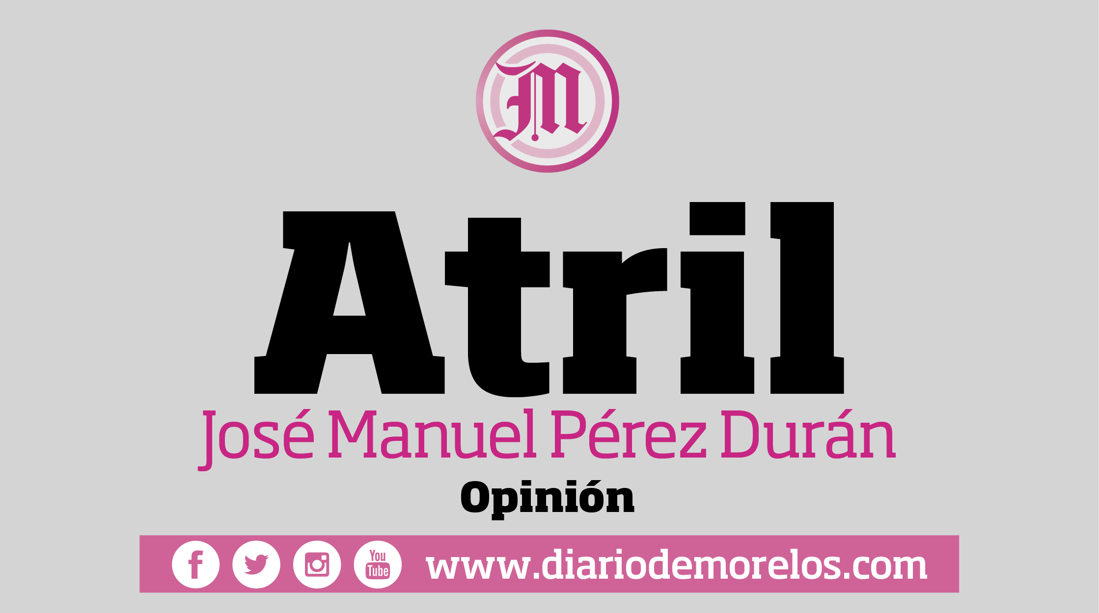 Atril - Villalobos: mensaje