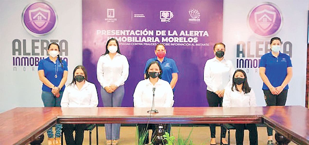 Ponen en marcha en Morelos Alerta Inmobiliaria