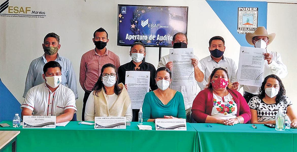 Notifica ESAF auditorías en Morelos