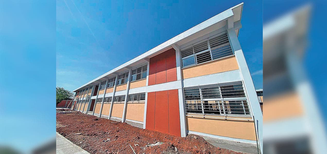 Terminan de levantar escuelas dañadas por el sismo
