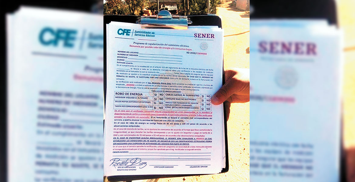 Alertan por falsos trabajadores de CFE que tratan de extorsionar ...