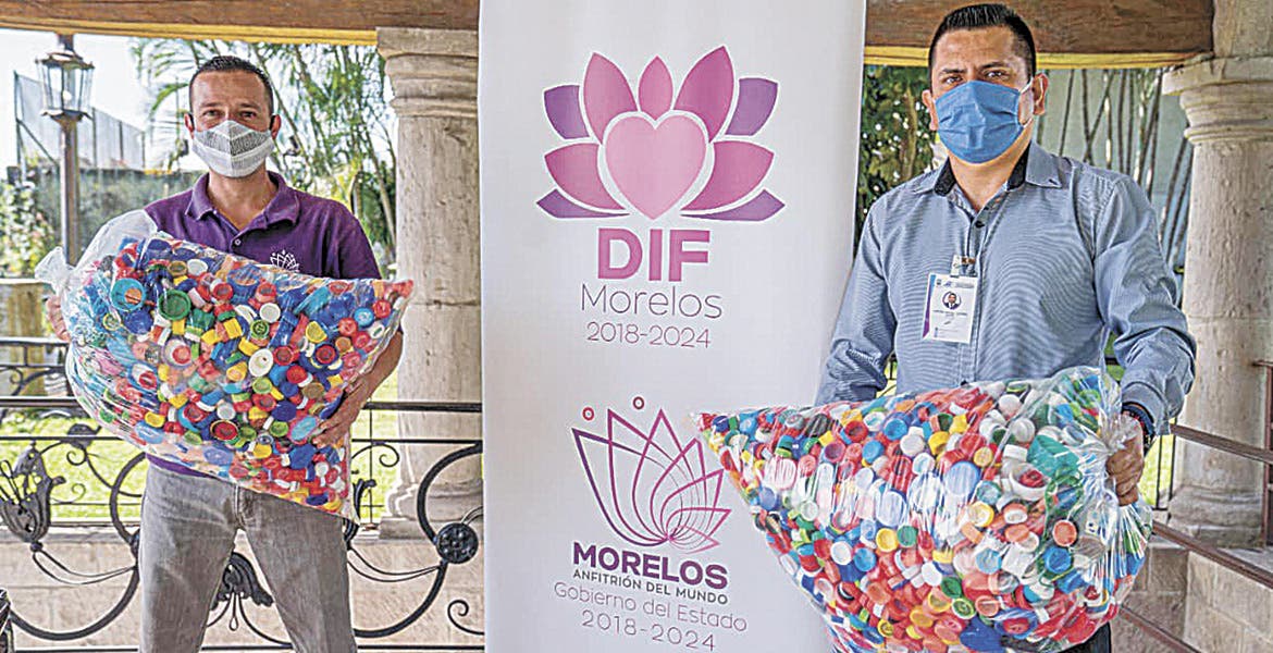 Invita DIF Morelos a recolectar tapitas para tratamientos de cáncer
