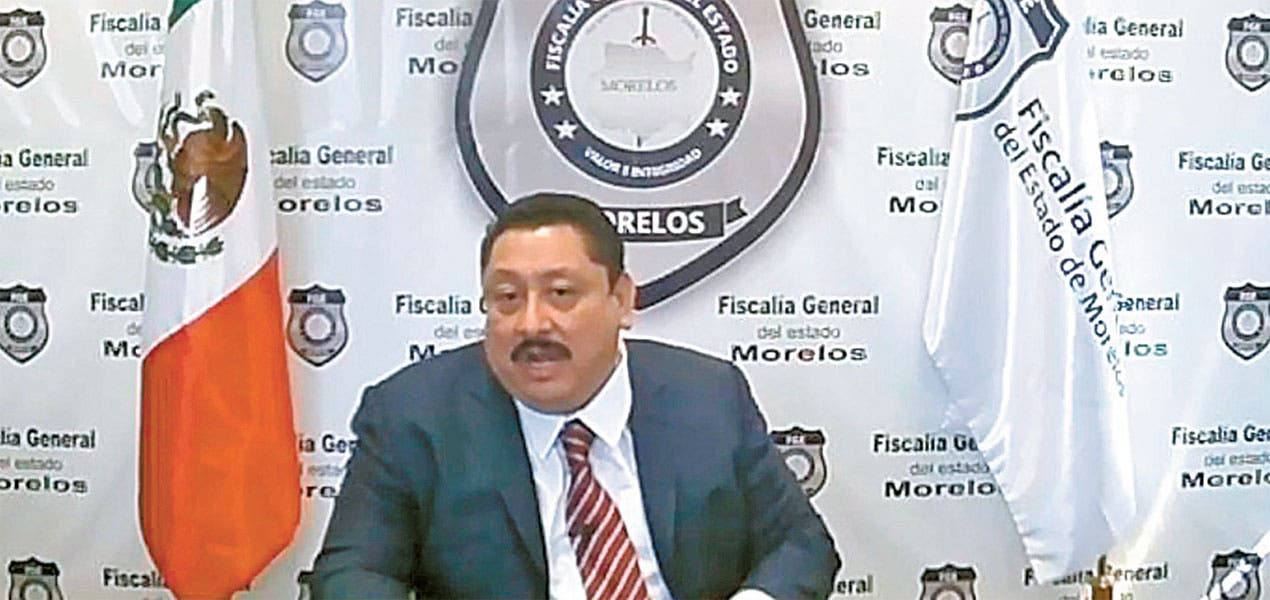 Niega Fiscal General de Morelos investigación en su contra
