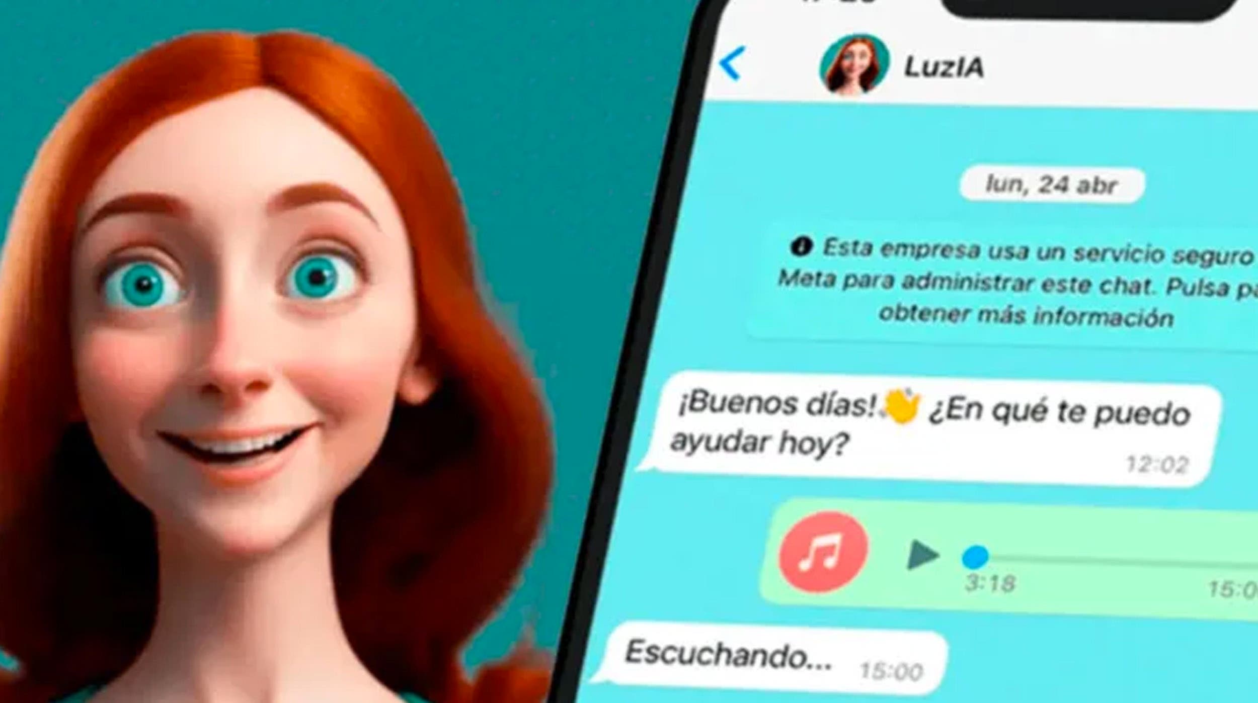 Conoce a LuzIA, la inteligencia artificial de WhatsApp que resuelve todas tus dudas