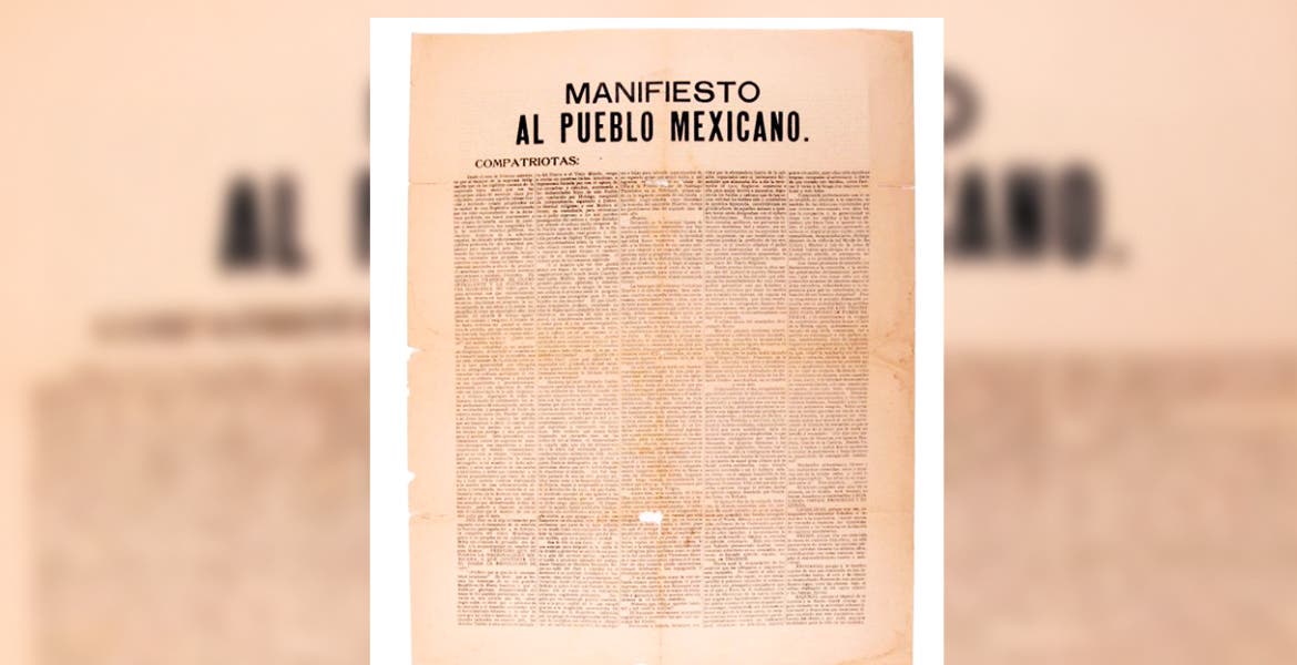 Manifiesto al Pueblo Mexicano de Zapata