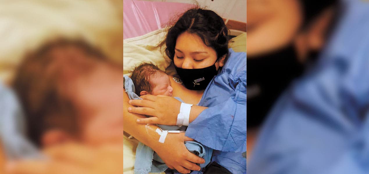 Nataly, primera bebé de 2021; nació en Yautepec