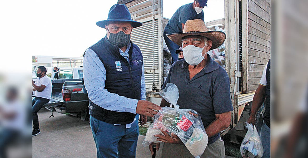 Acelera Sedeso Morelos entrega de despensas