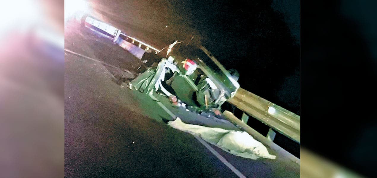 Fallece mujer en accidente en la Autopista Siglo XXI, en Morelos