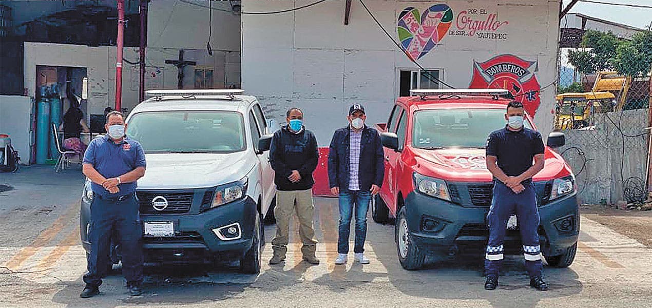 Se equipan en Yautepec con bombas sanitizantes