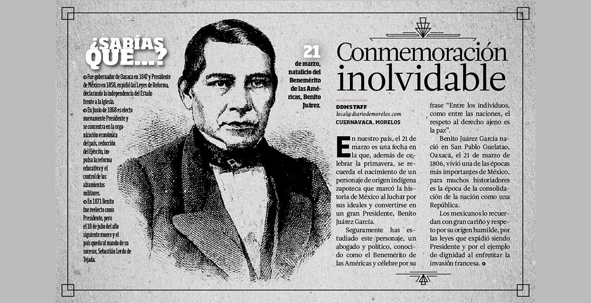  Benito Juárez y su historia