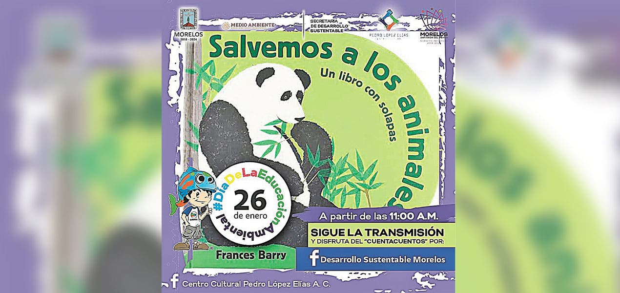 Celebran en Morelos Día de la Educación Ambiental