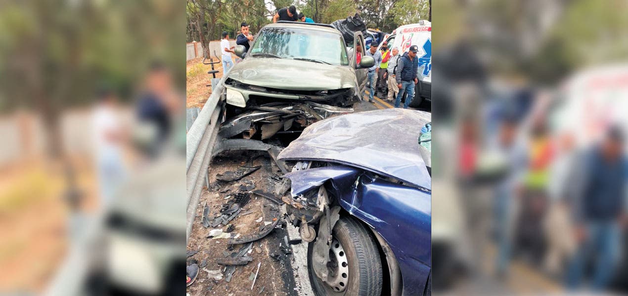 Ocasiona choque dos muertos en carretera federal México-Cuernavaca