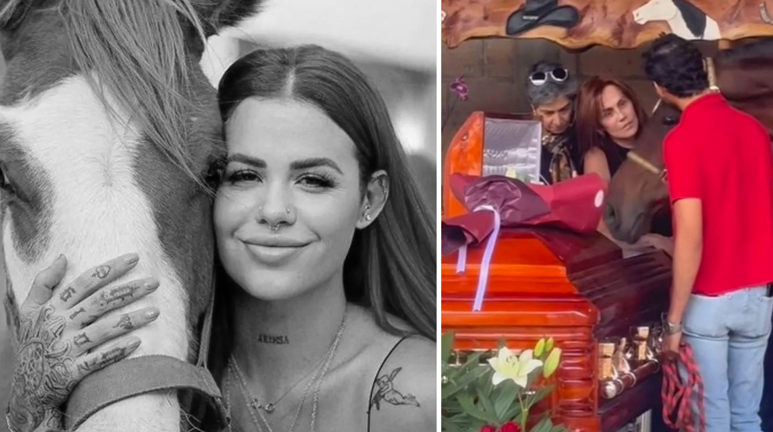 VIDEO: Lloran caballos en el funeral de la activista Elena Larrea 