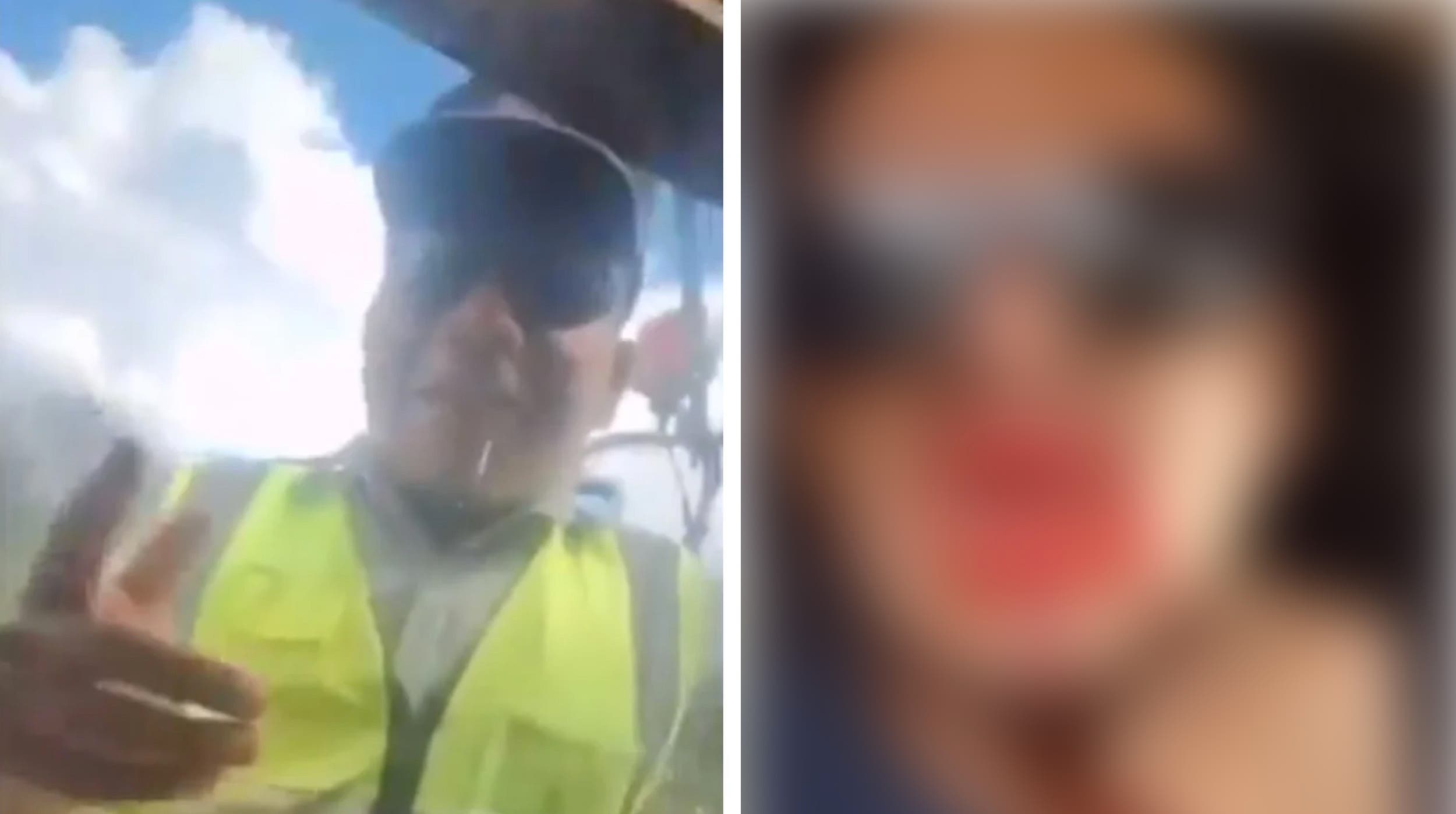 VIDEO: Golpea agente de la Guardia Nacional a trailero por negarse a darle dinero