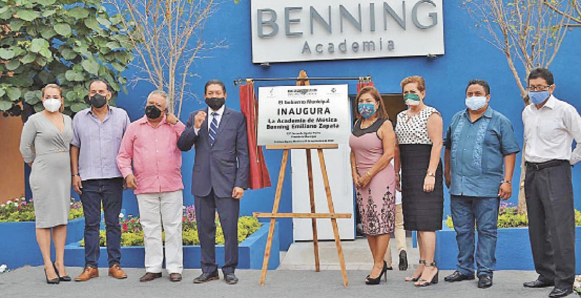 Inauguran Academia Benning en Emiliano Zapata Morelos