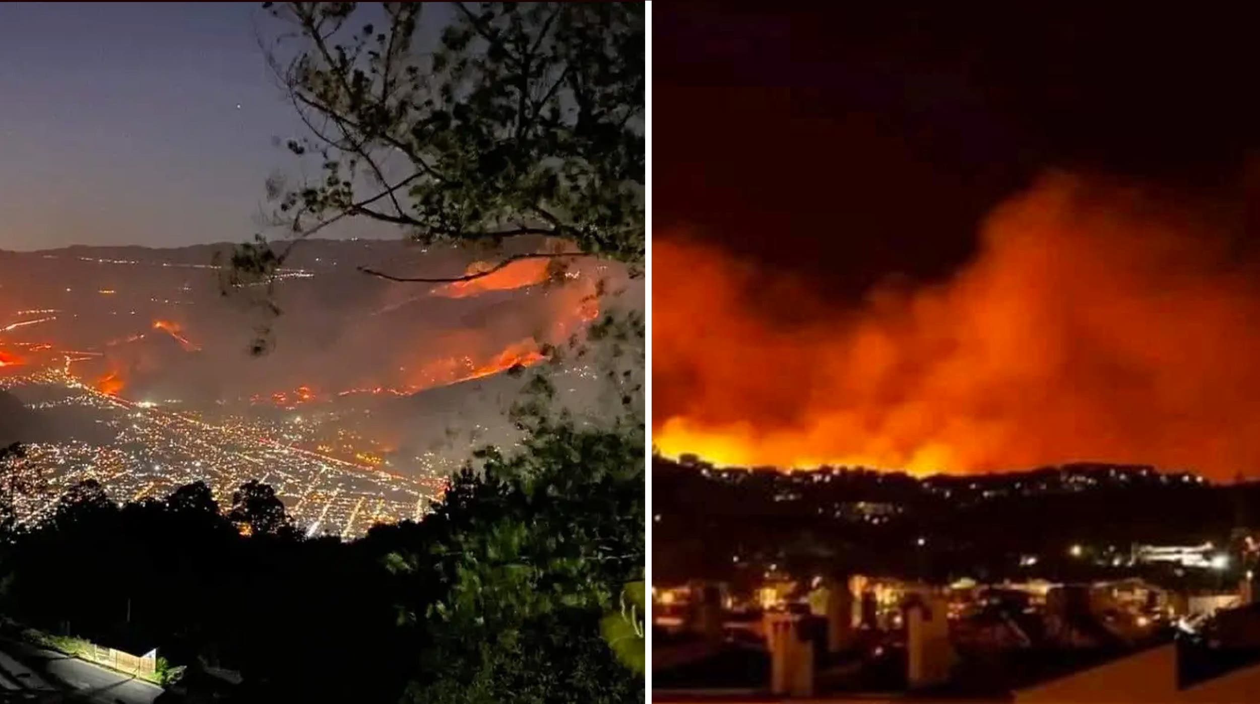 VIDEO: Así se vio el fuerte incendio forestal en Veracruz