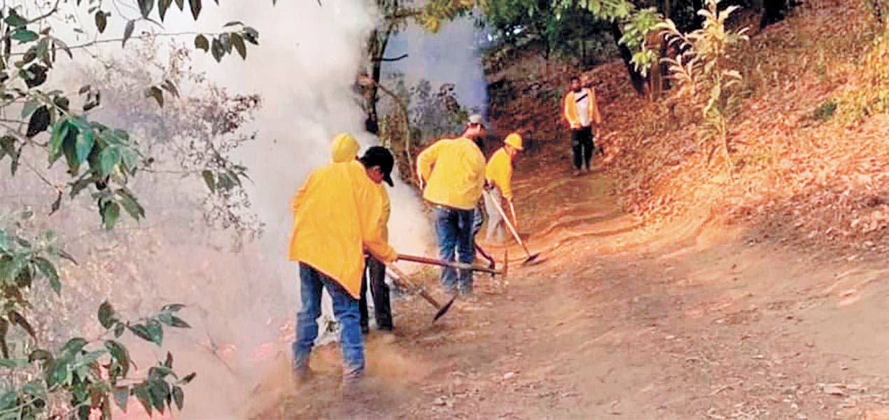 Complicado, incendio de La Gloria: PC Morelos