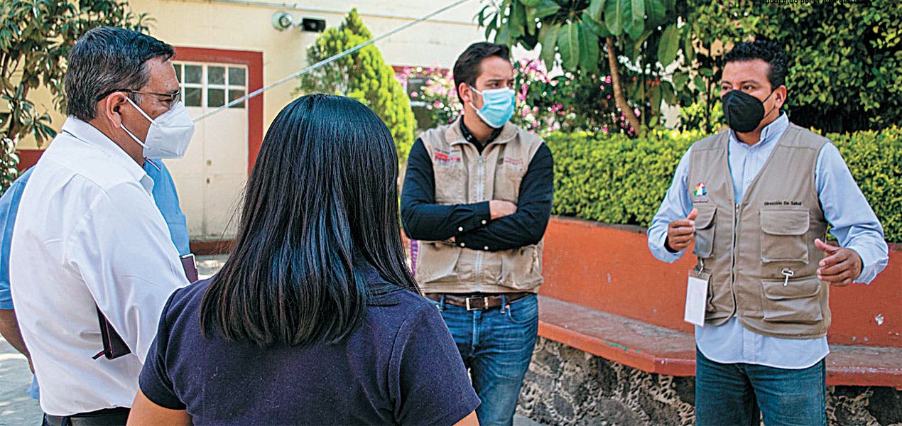 Inicia hoy aplicación de segunda dosis de vacuna en Tepoztlán