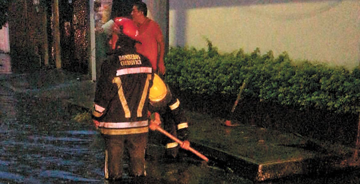 Causan lluvias afectaciones en Cuernavaca