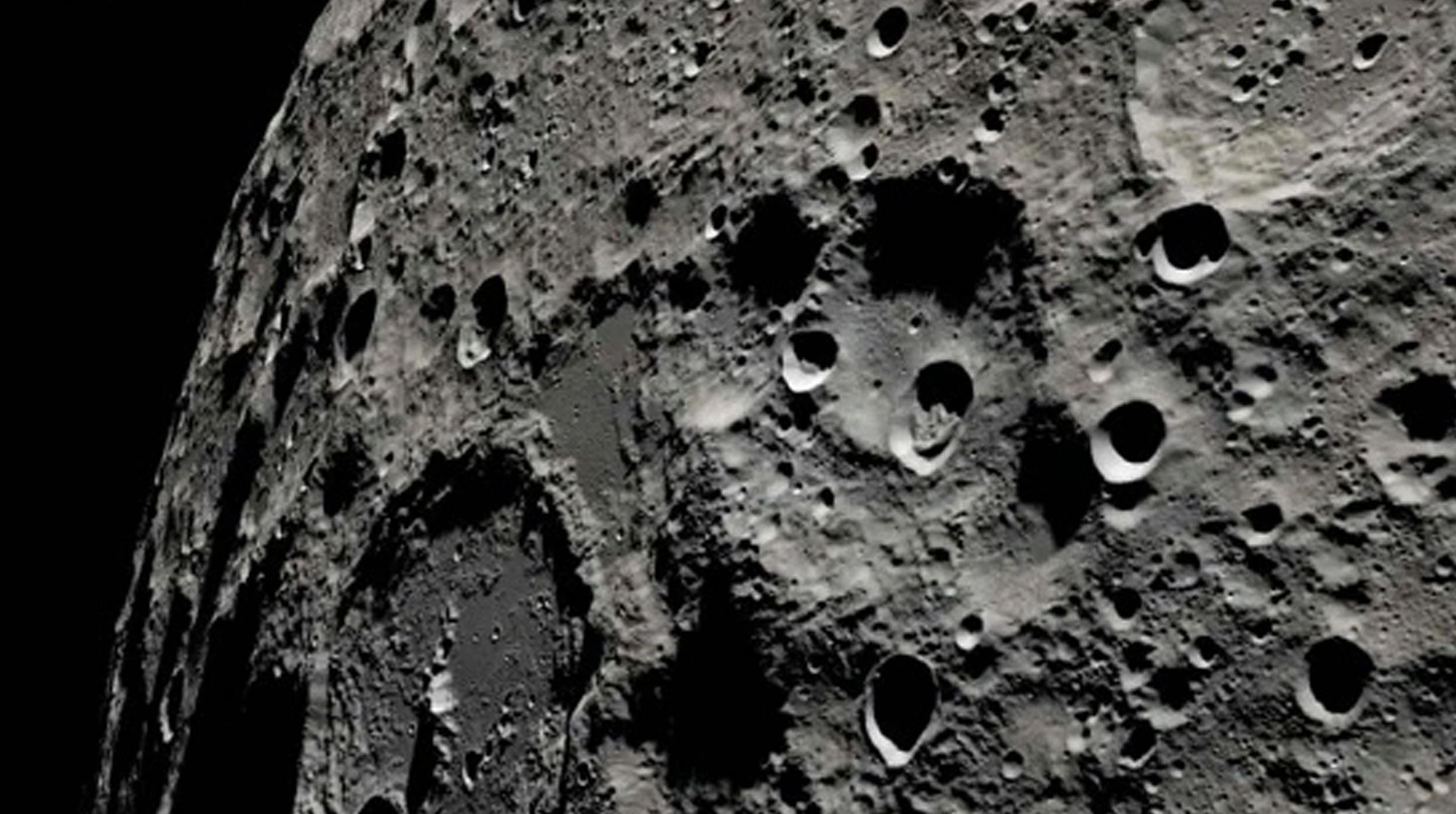 La Luna se está encogiendo y generando grietas en su superficie, según científicos 