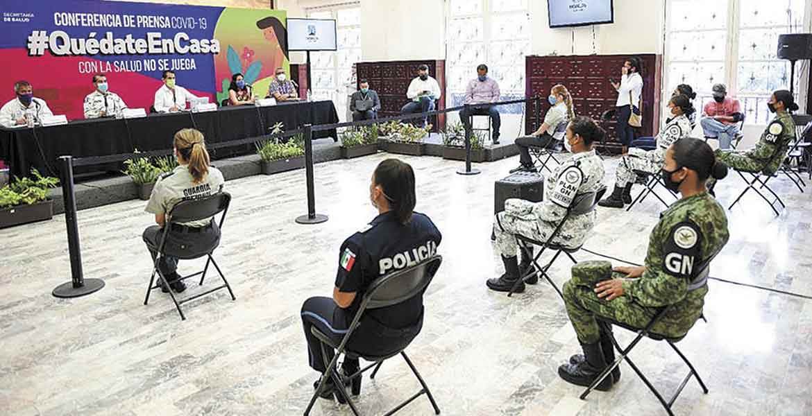 Morelos: Guardia Nacional colabora para evitar más contagios en municipios - Secretaría de Marina