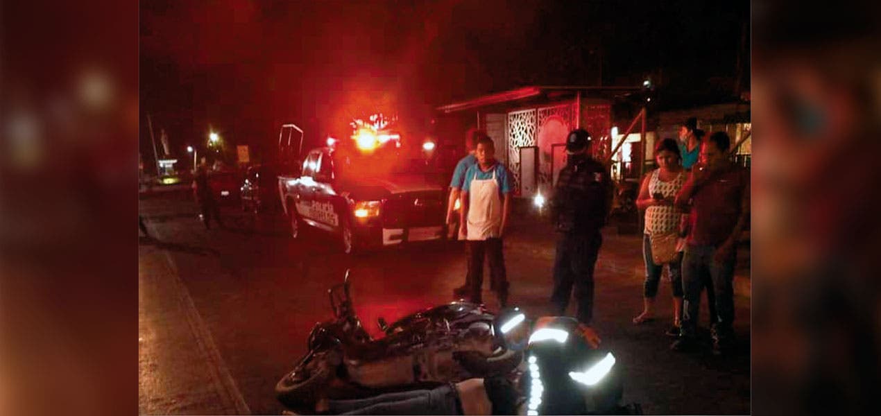 Muere mujer tras accidente en moto en Morelos