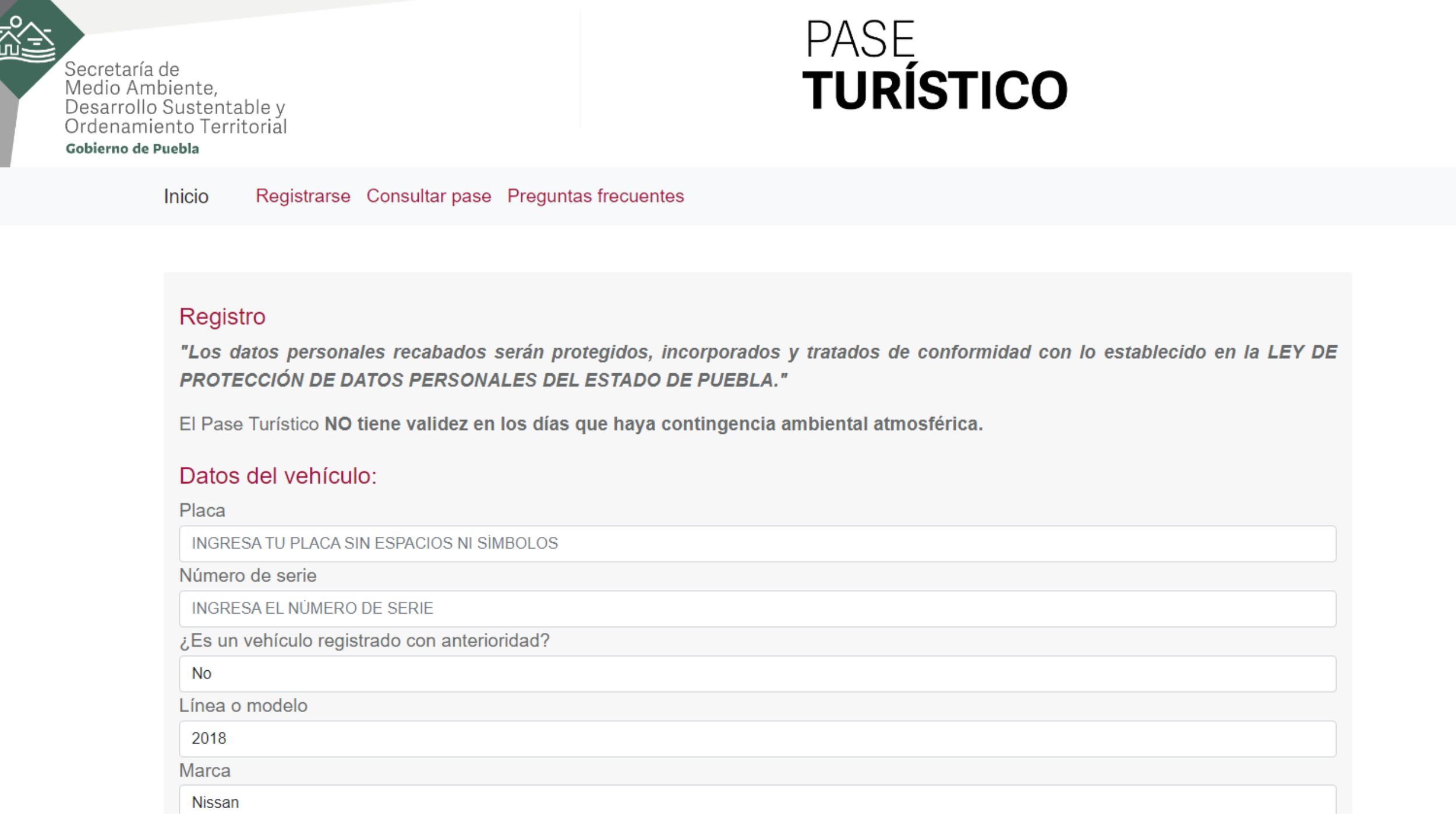 Aquí puedes tramitar el pase turístico que requieren en Puebla para ...