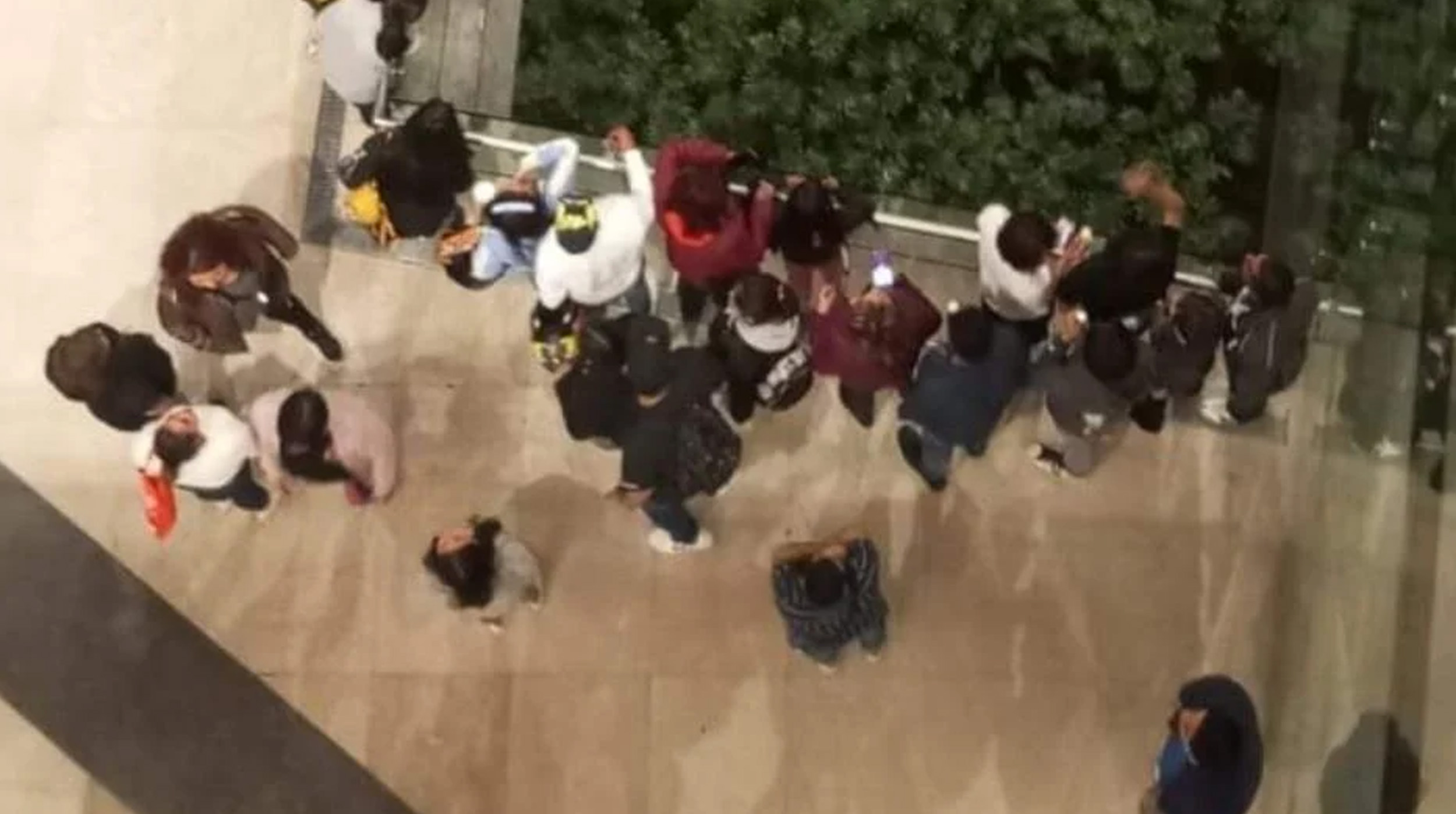 VIDEO: Cae desde el primer piso joven en centro comercial