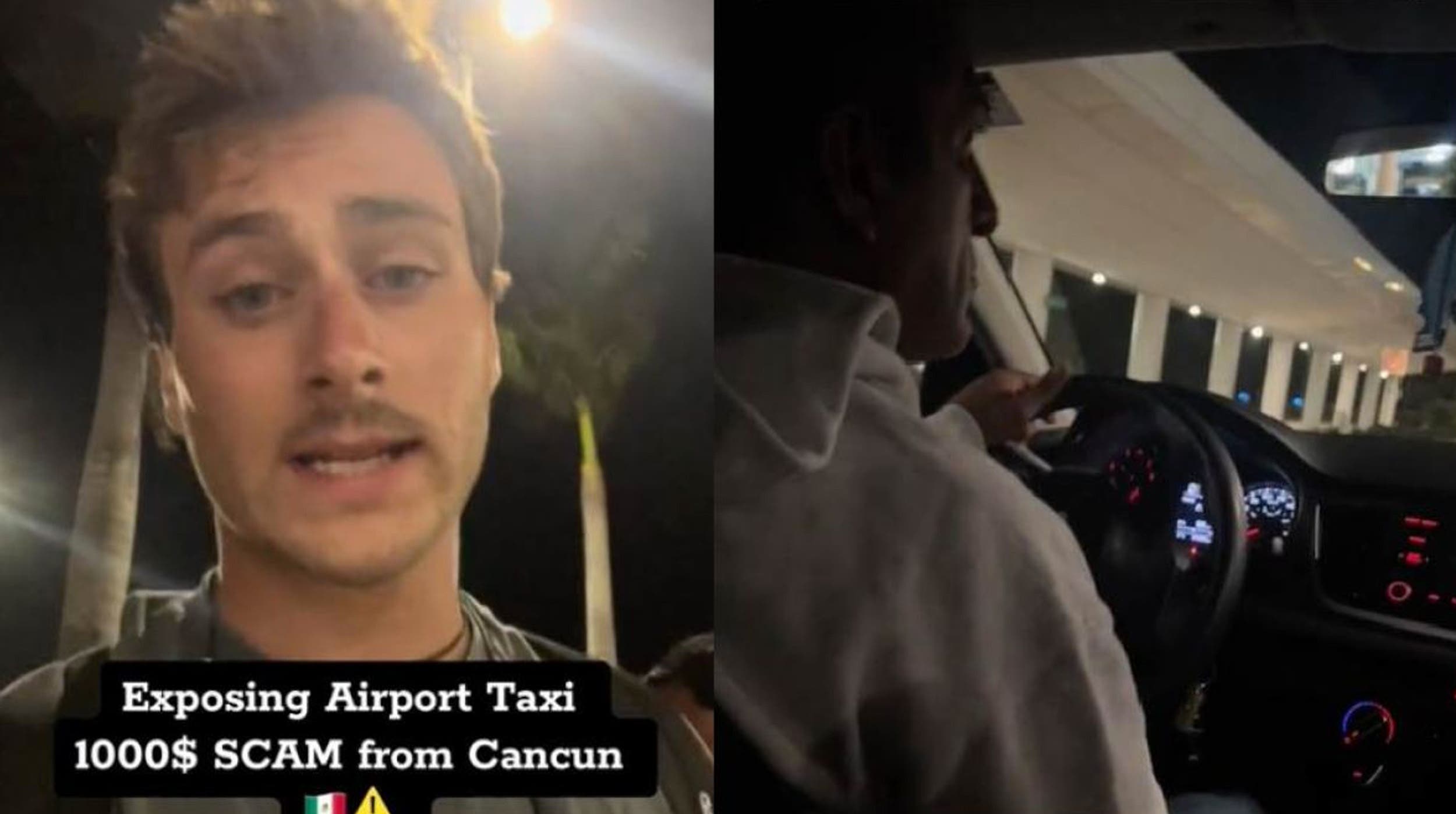 Taxista quiso cobrar mil dólares por viaje a un turista canadiense en Cancún