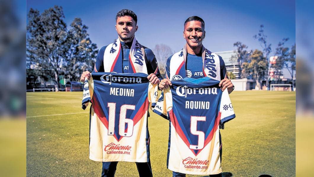 Presentan a Pedro Aquino y a Alan Medina