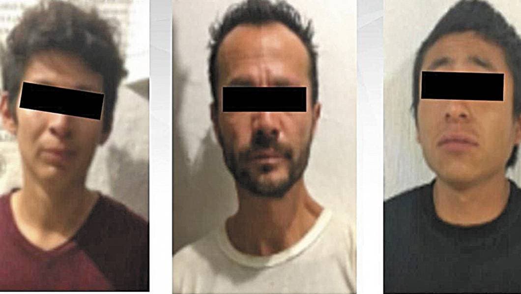 Captura. Tres sujetos fueron detenidos tras asaltar una tienda.