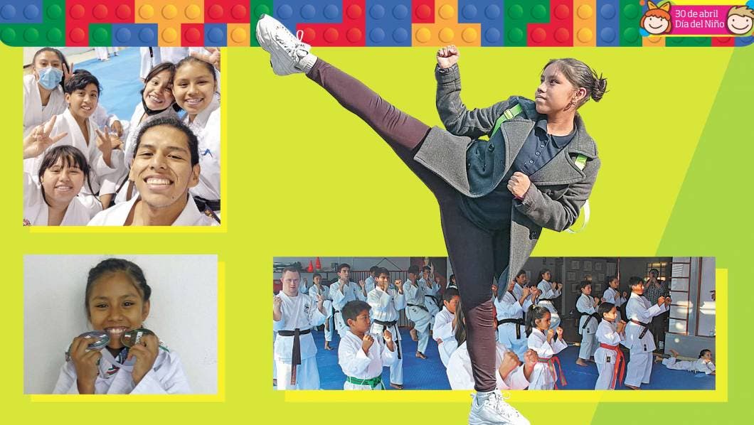 A pasos agigantados - Deja Darani Cruz etapa infantil