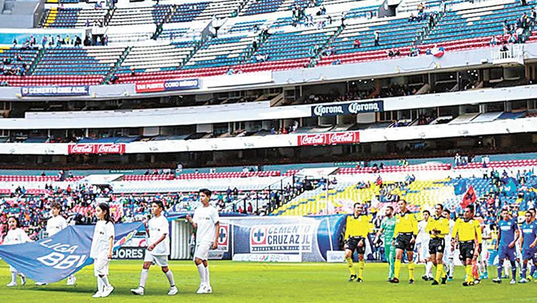América y Cruz Azul jugarán sin fans