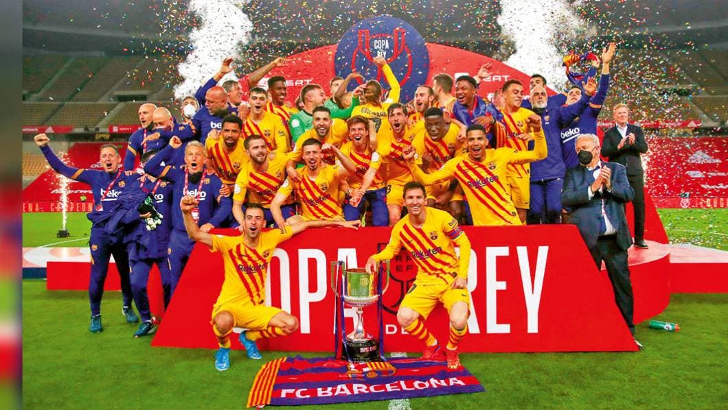Barcelona gana la Copa del Rey