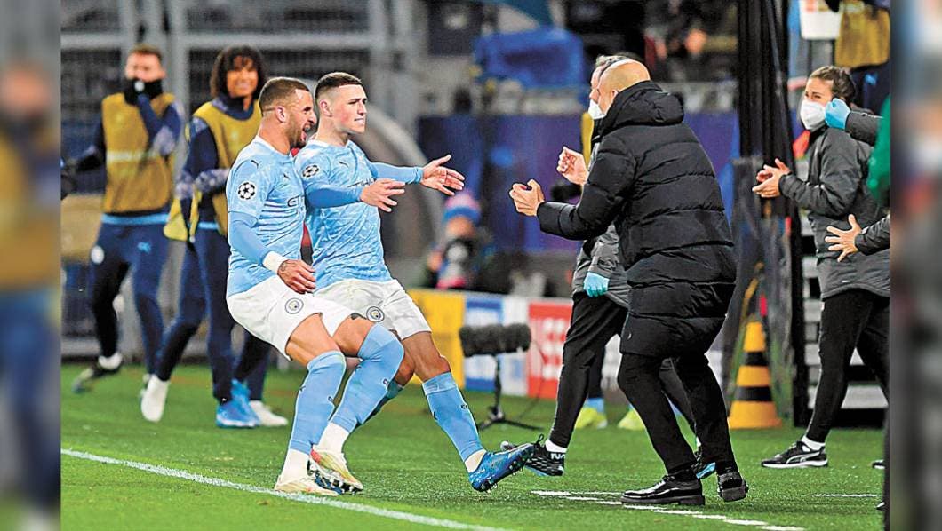 Nadie los frena: Manchester City echó al Dortmund