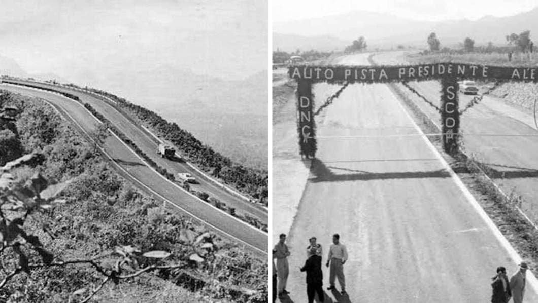 se inauguró la México–Cuernavaca, la primera autopista de cuota en México