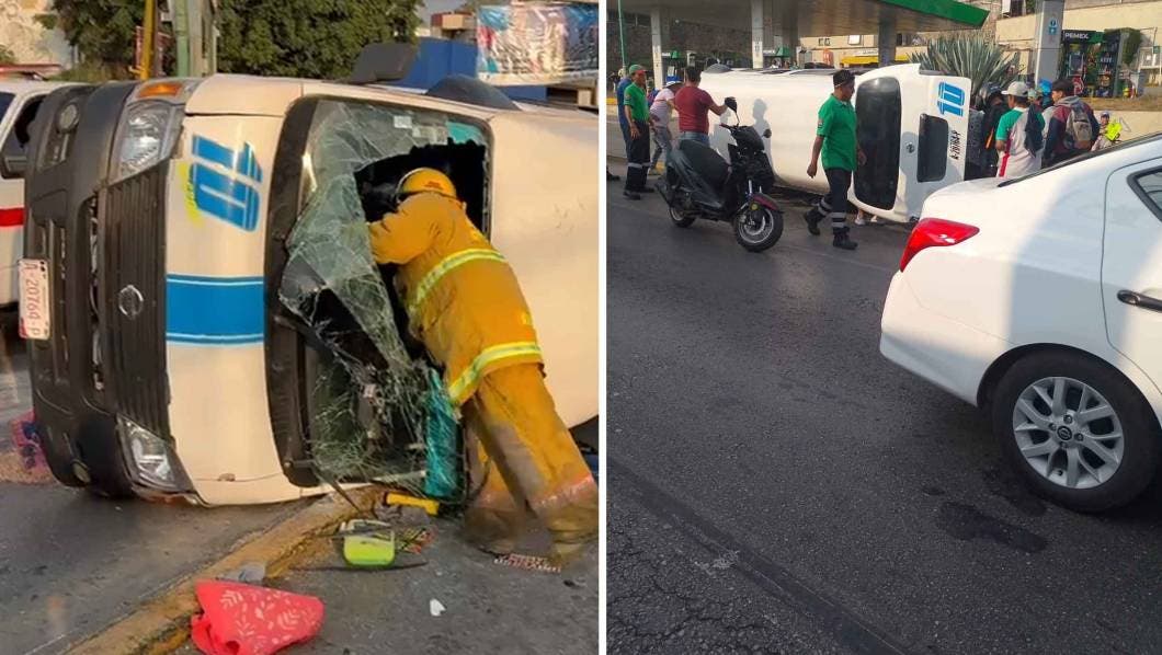 Atienden a 13 personas tras accidente de Ruta 10 en Plan de Ayala; no hubo lesionados graves
