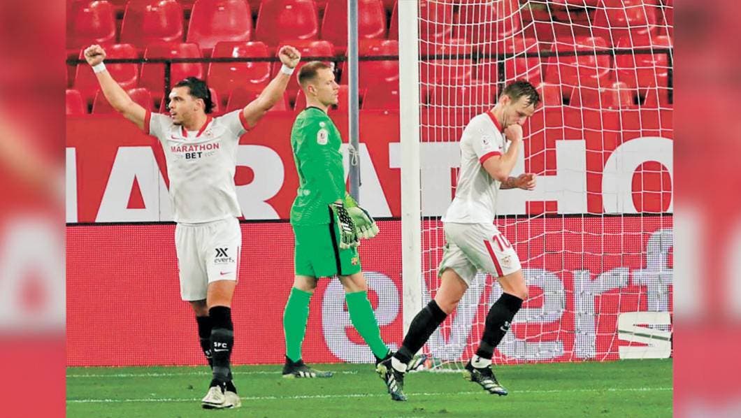 Son un desastre: Barcelona pierde ante Sevilla