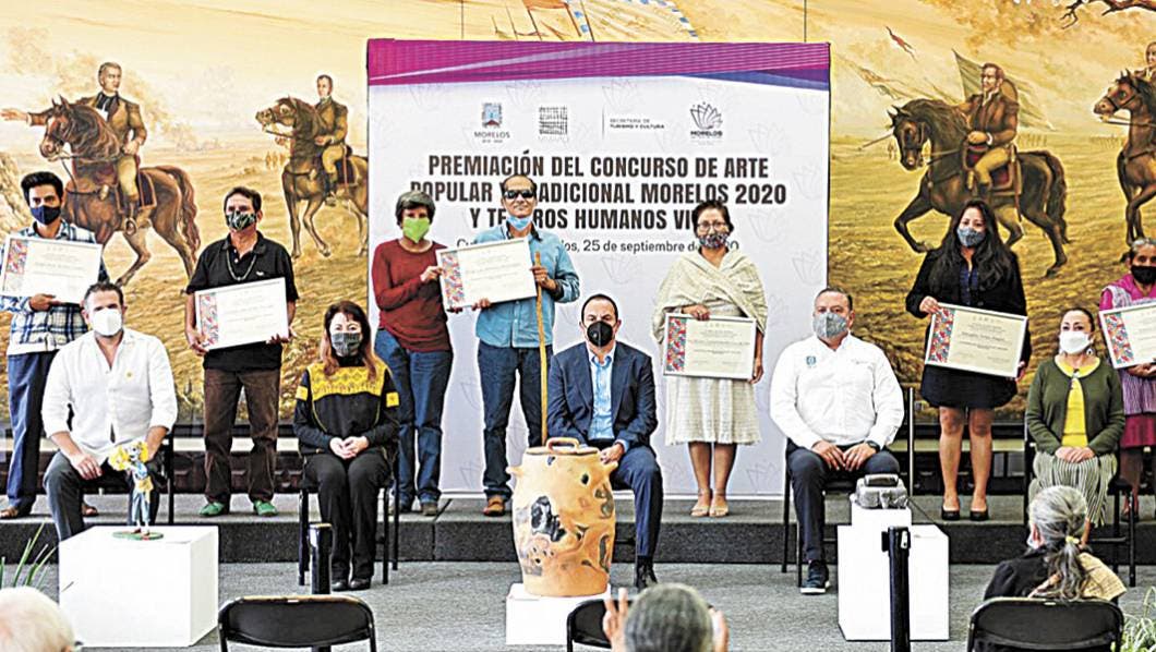Premian al arte y tesoros vivos de Morelos