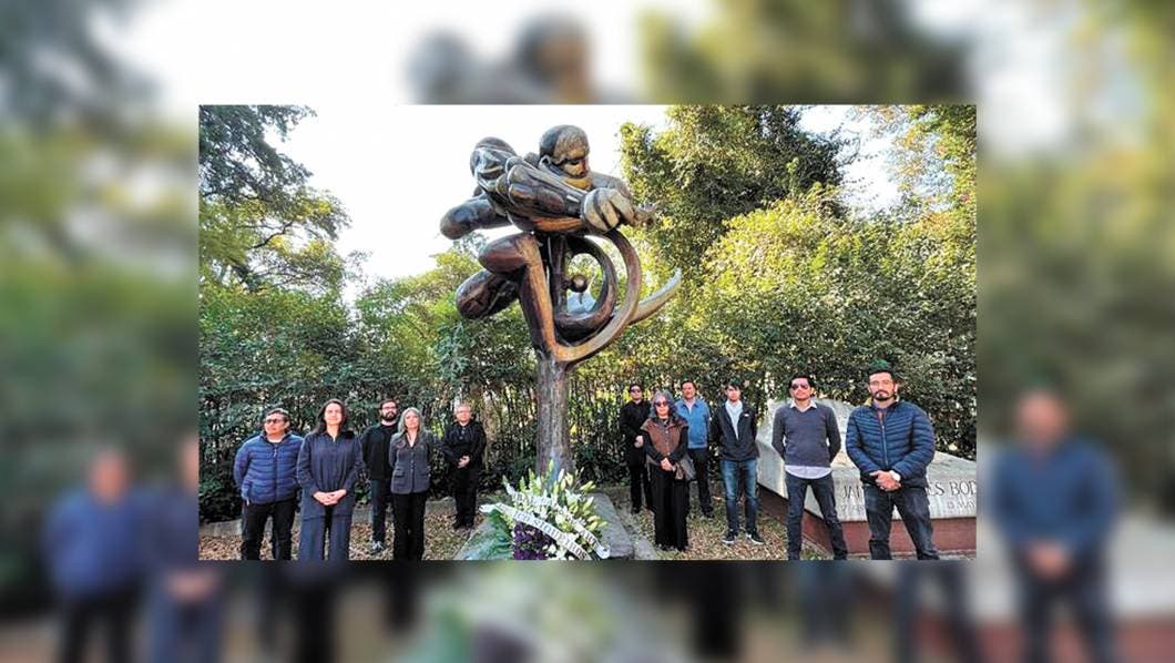 52° aniversario luctuoso de David Alfaro Siqueiros