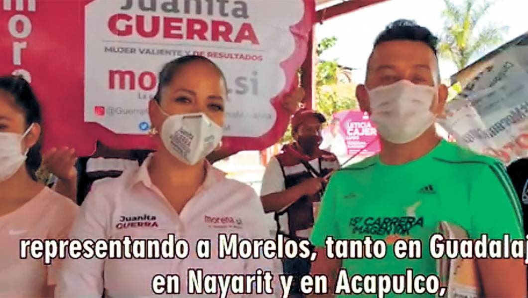 Juanita apoya a deportistas en Morelos
