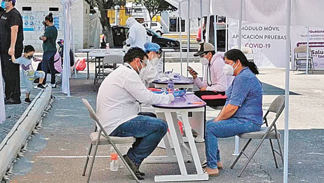 Con dos módulos, realiza Cuautla pruebas COVID