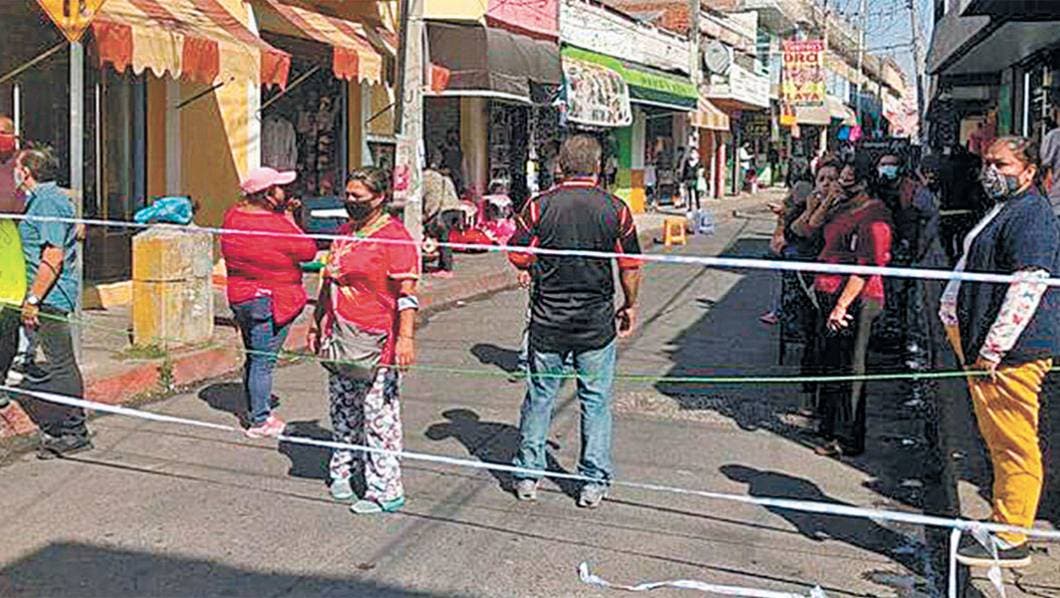 Molesta a comercio operativo de Reyes en Morelos